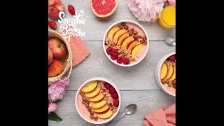 Recette Facile  Le Smoothie Bowl aux pêches [upl. by Emma424]