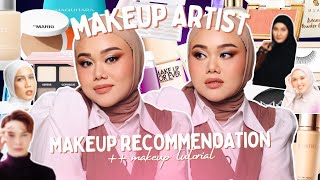 REVIEW MAKEUP REKOMENDASI MUA2 KESAYANGAN AKU [upl. by Alram]