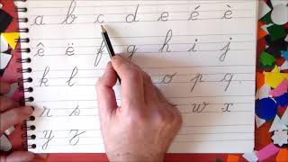 How to write capital and small letters in french [upl. by Druci]