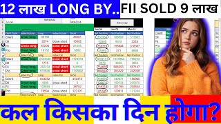 FII DII Data Analysis For Tomorrow 5 jun FII FampO Data analysis for Tuesday 🔥 Option Chain Analysis [upl. by Denice]