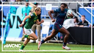 2024 Paris Olympics  Naya Tapper gears up on the rugby field [upl. by Drofhsa]