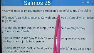 Salmos 25 skanel tojtesel yuun Dios [upl. by Biddle]