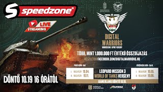 Speedzone x Digital Warriors World of Tanks finals [upl. by Delaryd265]