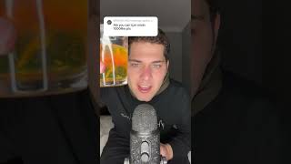 YOU CAN ENERJİ İÇECEĞİ 🥤  DRINKING ASMR  ASMR Shorts [upl. by Leschen]