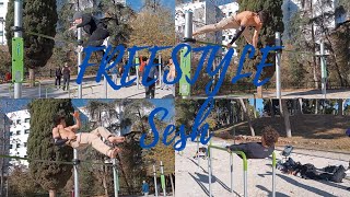 Freestyle sesh Calisthenics motivación [upl. by Nuawed]