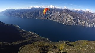 Gardasee Monte Baldo Tandem Paragliding [upl. by Gnoud]