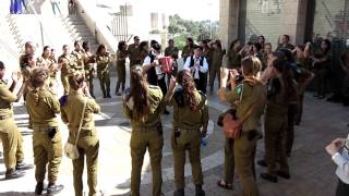 Israeli soldiers dancing in Jerusalem [upl. by Aisel]