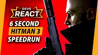 Hitman 3 Developers React to 6 SECOND Speedrun And More [upl. by Oner]