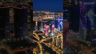 yancheng jiangsu china aisa chinatravel travel travelvlog city urban drone [upl. by Arytas138]