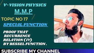 Topic no 17 4th recurrence relation of Bessel function [upl. by Patt]