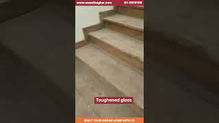 Staircase Renovation  Best Construction Company in Nepal  Swastha Ghar  homeimprovement home [upl. by Kelvin]