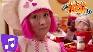 Lazy Town  Cooking By The Book Music Video [upl. by Enotna]