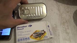 A extraordinary box of sardine  Une boite de sardine extraordinaire [upl. by Ariay]