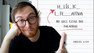 2 palabras PROHIBIDAS del copywriting en páginas de ventas [upl. by Carlstrom]