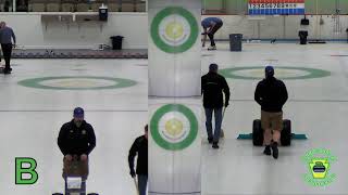 2024 Big Buckin Bonspiel  Sheet B  Saturday AM [upl. by Katuscha]