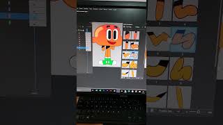 rigging adobe animate rigging animation cartoonnetwork [upl. by Cherida35]