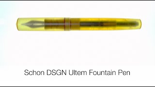 Schon DSGN Ultem Fountain Pen [upl. by Camilo]