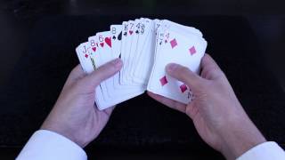 EASY and IMPRESSIVE Card Sandwich Trick Tutorial [upl. by Notnel531]