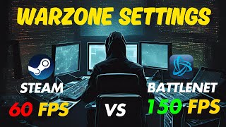 FPS Loss FIX with WARZONE 4 Settings Battlenet vs Steam Comparison NVIDIA and Windows Settings BO6 [upl. by Hourihan]