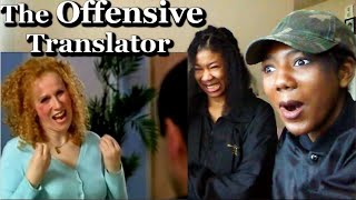 Americans React To Catherine Tate The Offensive Translator  Katherine Jaymes Reaction [upl. by Judon]