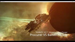 Bait Procurer VS Hecate in EVE Online [upl. by Vanni]