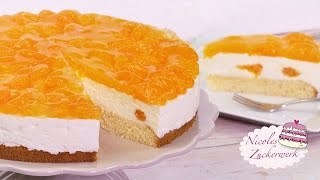 MandarinenJoghurtTorte I frisch und fruchtig I Rezept von Nicoles Zuckerwerk [upl. by Eanel]