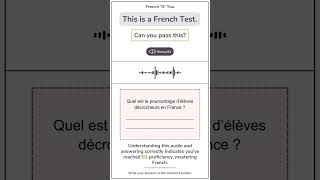 DELF B1 French Listening Test8 delfb1 frenchnyou french frenchlistening practice [upl. by Wernher]