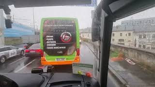 Flixbus departing Prague UAN Florence [upl. by Iderf234]