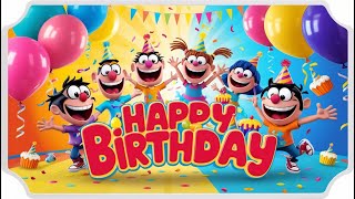 Happy Birthday Song For Kids  Kids Songs amp Nursery Rhymes  happybirthdaysong birthdaysongforkids [upl. by Hilda828]