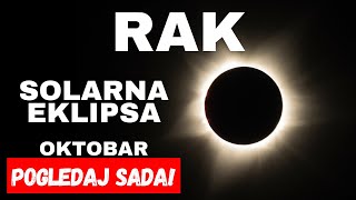 🌟✨ ♋︎ RAK  TVOJA SOLARNA EKLIPSA  OKTOBAR ✨🌟horoskop tarotcitanje astro [upl. by Hsiri]