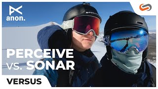 NEW Anon Perceive VS Sonar Snow Goggle Lenses  SportRx [upl. by Enert502]