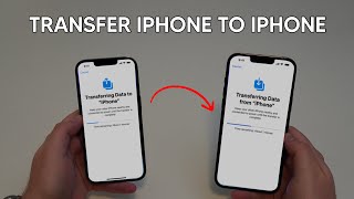 How to Transfer ALL DATA from old iPhone to new iPhone No Backup [upl. by Torrance42]