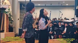 Waktu TUHAN by Didiek SSS amp Lourdes Calista di Gereja St Barnabas Pamulang [upl. by Benzel]