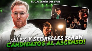 ¡ALEK Y SEGRELLES SERÁN CANDIDATOS AL ASCENSO DE FMS ESPAÑA  ALEK VS PERET Y KVRON VS SEGRELLES [upl. by Clevie768]