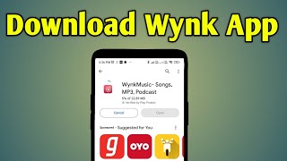 Download Wynk App  Wynk App Install Kaise Kare  Wynk Music Kaise Install Kare [upl. by Nike]