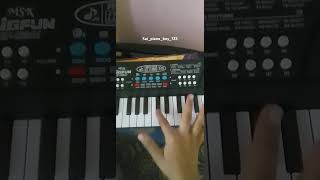 Raja ala raja ala piano tutorial ytshorts youtube shorts [upl. by Dorita647]