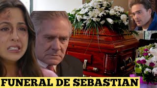 FUNERAL DE SEBASTIAN  MI CAMINO ES AMARTE C91 Avance CAPITULO 91 [upl. by Marrin]