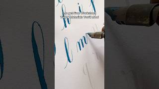 Easy Lettering Tutorial ❤️ shorts nhuandaocalligraphy calligraphy [upl. by Ailina469]