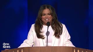 WATCH Content creator Nabela Noor speaks at 2024 Democratic National Convention  2024 DNC Night 2 [upl. by Htebirol]