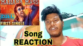 Petta  Marana Mass Tamil Lyric Video Reaction  Rajinikanth [upl. by Maleki707]