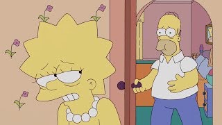 The Simpsons  HOMER GETS FOOD POISONING [upl. by Whitcher956]