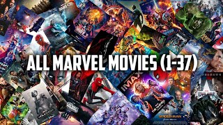 All marvel movie 1 to 37  how to watch Marvel movies in order🤔  marvel avengers [upl. by Ylatan395]