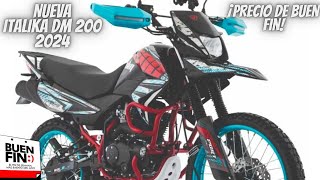 Nueva italika dm 200 2024😱  ¡Precio de Buen Fin🔥 [upl. by Breana]