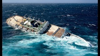 Top 5 Sinking Ship Scary Footage [upl. by Duff437]