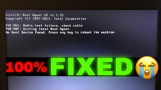 intel r boot agent cl v8110  intel r boot agent cl v8110 कैसे करें  how to fix intel r [upl. by Eednyl]