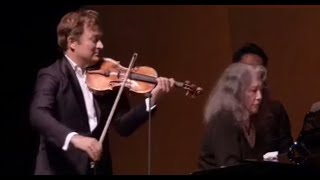 Renaud Capuçon  Kreisler Liebesleid for Violin and Piano  Martha Argerich [upl. by Odnesor]