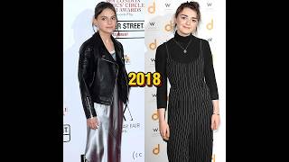 Dafne Keen Vs Maisie Williams Through The Years ✨ shorts thenandnow [upl. by Dovev905]