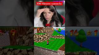 Super Mario 64 100 Coins Star  supermario64 gamingclips twitchclips streamerin [upl. by Netnilc504]