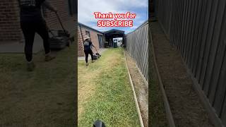 Change this overgrown grass to new looklawncare satisfying transformation shorts asmr fyp [upl. by Adnorahs399]