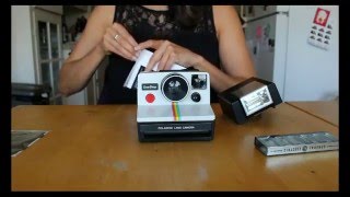 How to Load Film into SX70 OneStep Rainbow Polaroid [upl. by Verger]